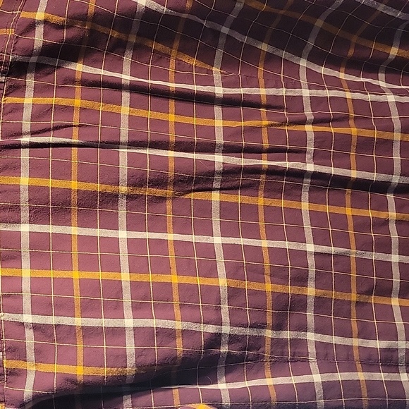 Ruffle down plaid shirt - Picture 3 of 3